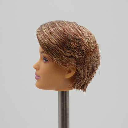 Barbie Victoria Face Doll Head Looks 22 Medium Light Skin Short Hair HRM14 2024