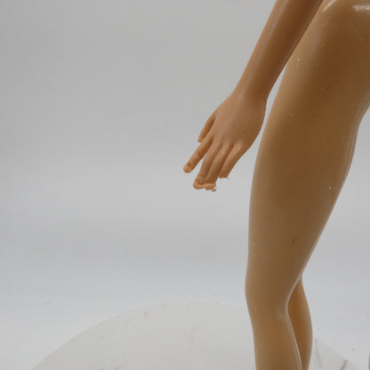 Barbie Beach Glam Doll Fashion Fever Body Flat Beach Feet 2007 Mattel K8383