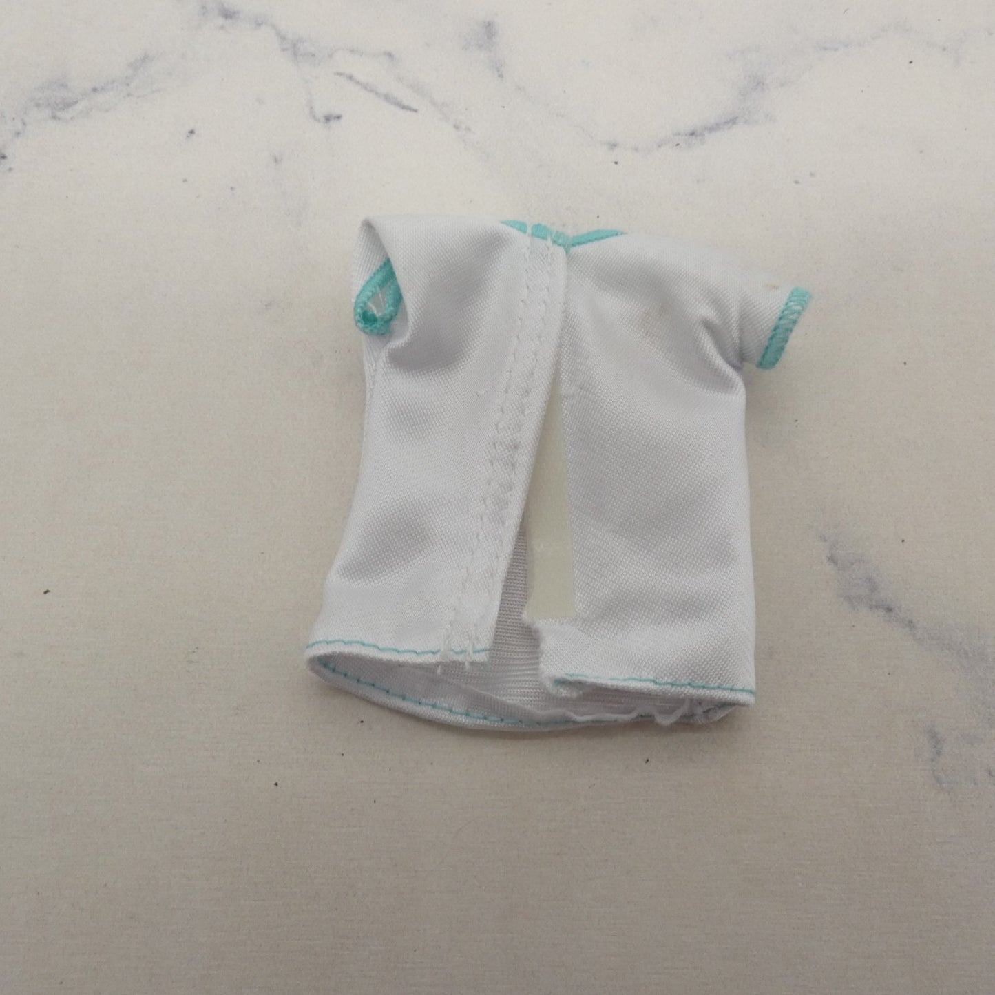 Barbie Doll Top White Shirt Short Sleeve Fashion Pack 2018 Mattel FFF59