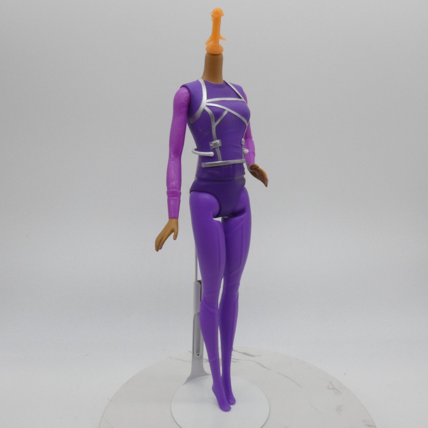 Barbie Star Light Adventure Galaxy Sal-Lee Doll Body Purple Molded Bodysuit 2015