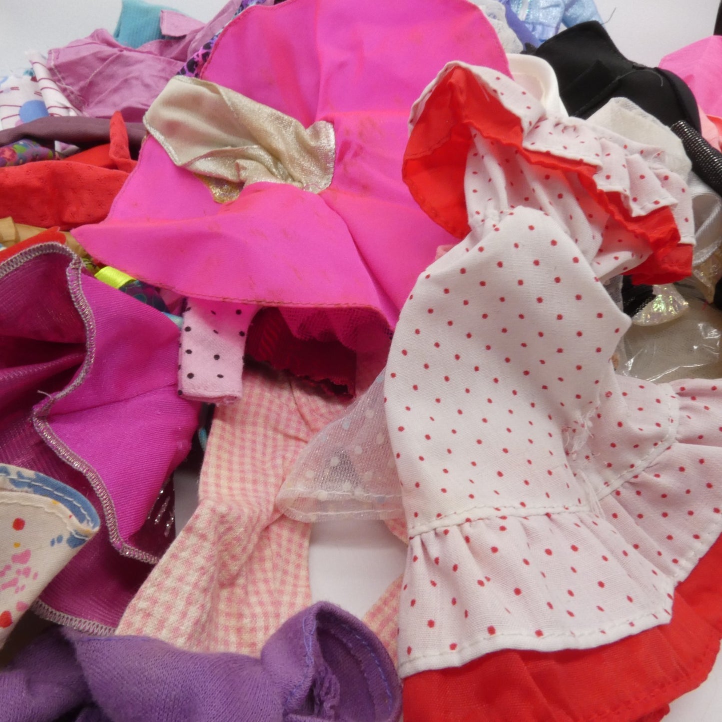 TLC Doll Size Clothing Remnants For Repair Lot C Barbie Ken Clone Varies 1 Pound