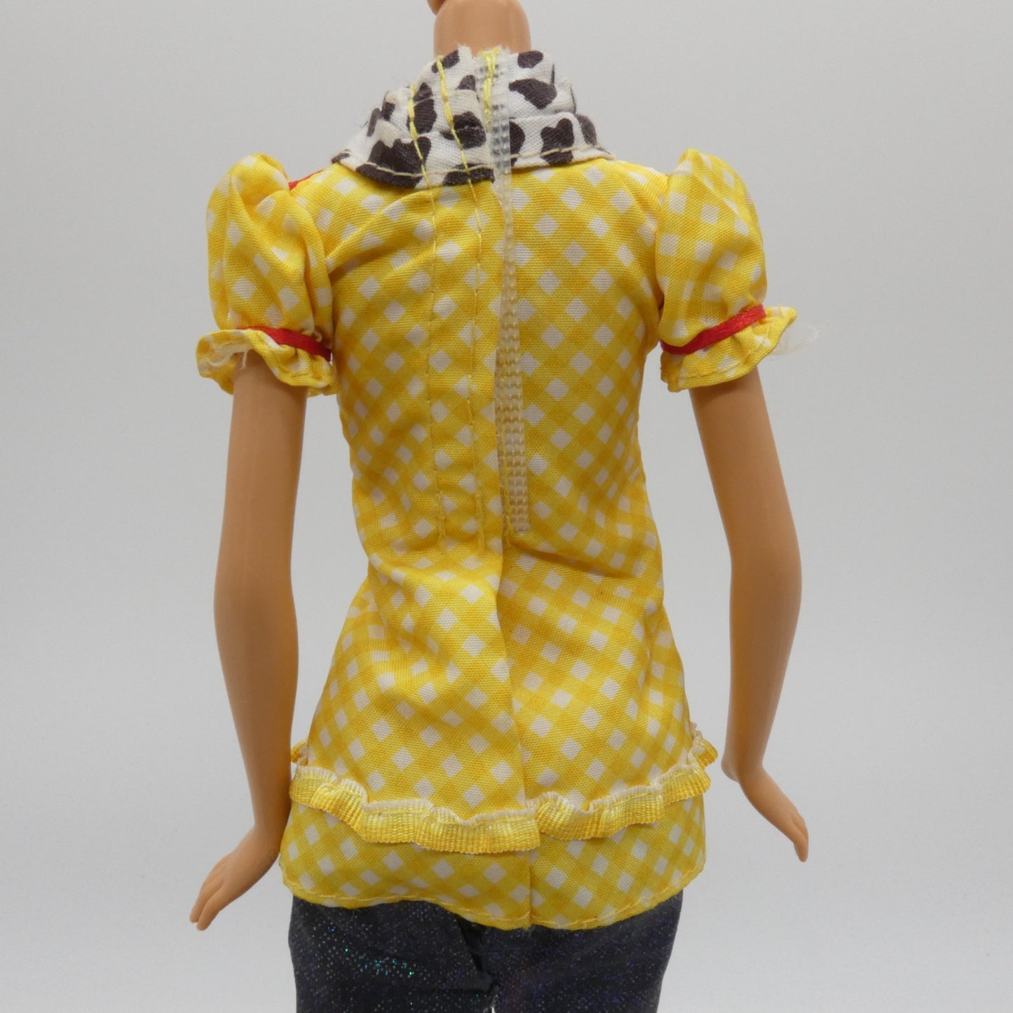 Barbie Loves Jessie Toy Story 3 Top Yellow Shirt Bandana 2009 Disney Pixar T2966