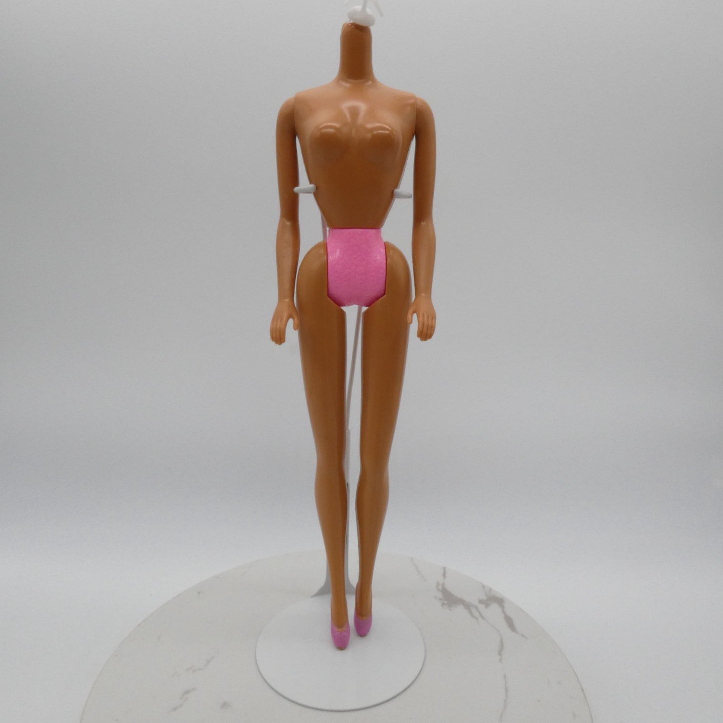 Barbie Doll Superstar Era Body Only TNT Molded Ballet Shoes Mattel 80s Indonesia