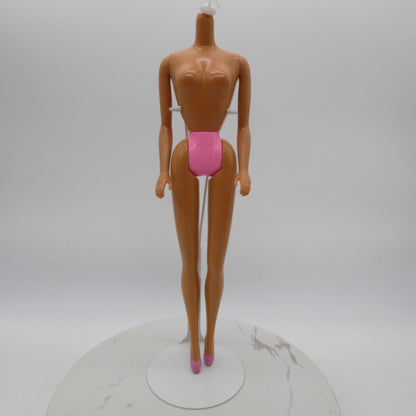 Barbie Doll Superstar Era Body Only TNT Molded Ballet Shoes Mattel 80s Indonesia