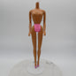 Barbie Doll Superstar Era Body Only TNT Molded Ballet Shoes Mattel 80s Indonesia