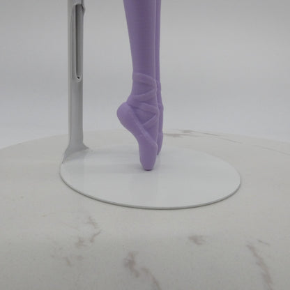 Barbie Ballerina Doll Body AA Medium Dark Skin Molded Bodysuit 2020 Mattel GJL61