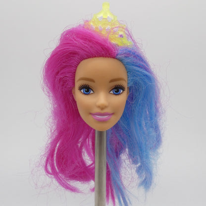 Barbie Dreamtopia Mermaid Doll Head Millie Face With Tiara 2019 Mattel GJK08
