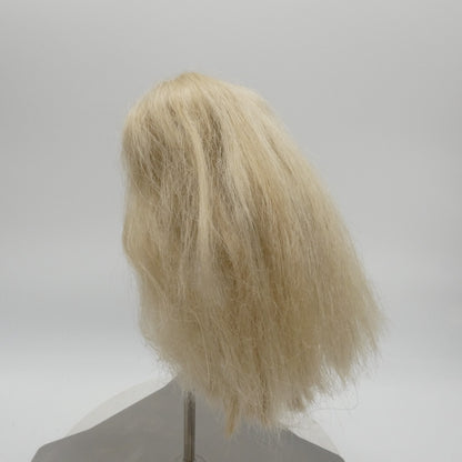 Barbie Doll Head Superstar Face Blonde Wavy Straight Hair Medium Light Skin 90s