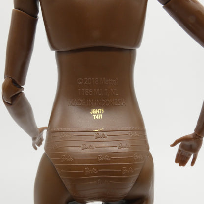Barbie Made To Move Tall Articulated Doll Body AA Dark Skin Basics 03 2025 JBH75