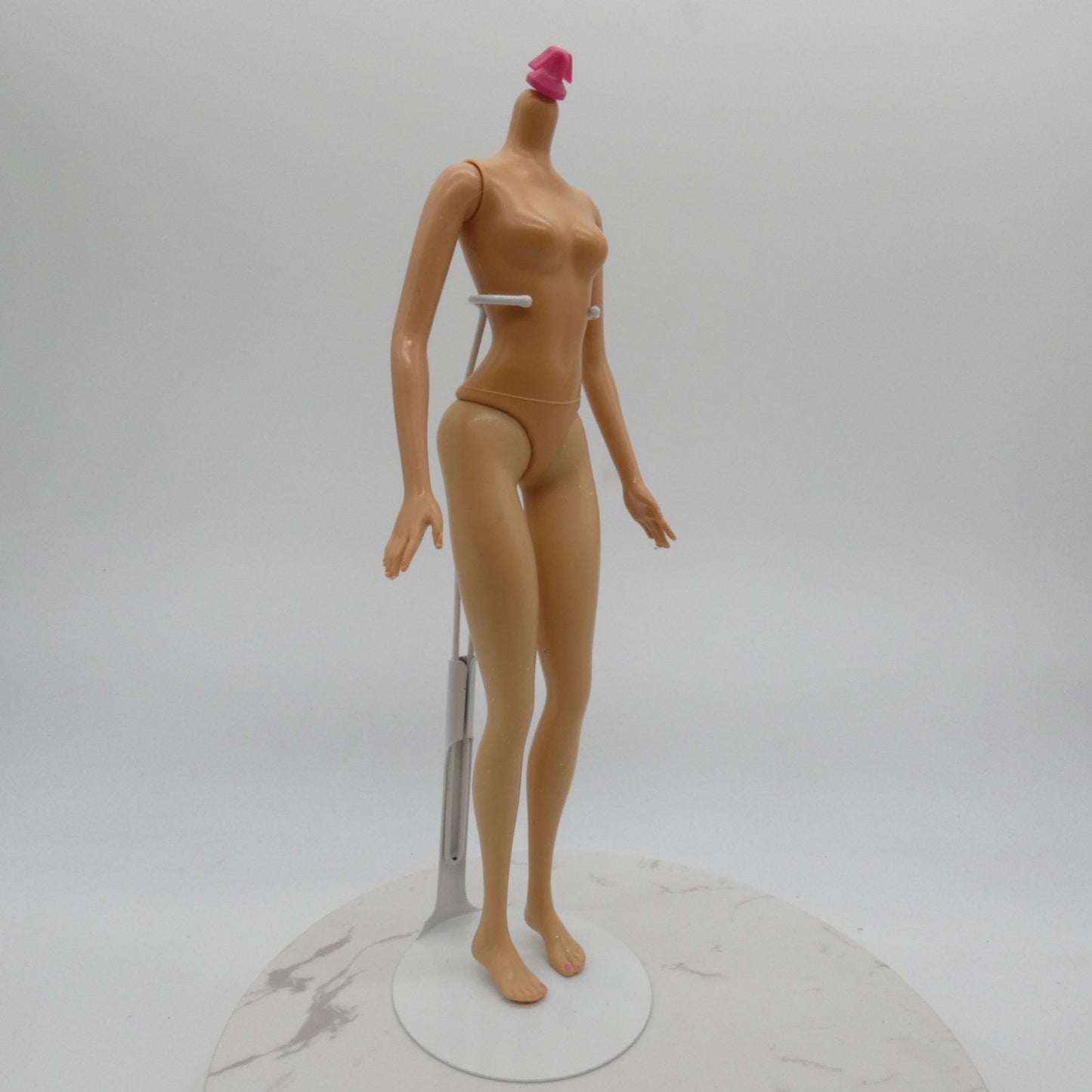 Barbie Beach Glam Doll Fashion Fever Body Flat Beach Feet 2007 Mattel K8383