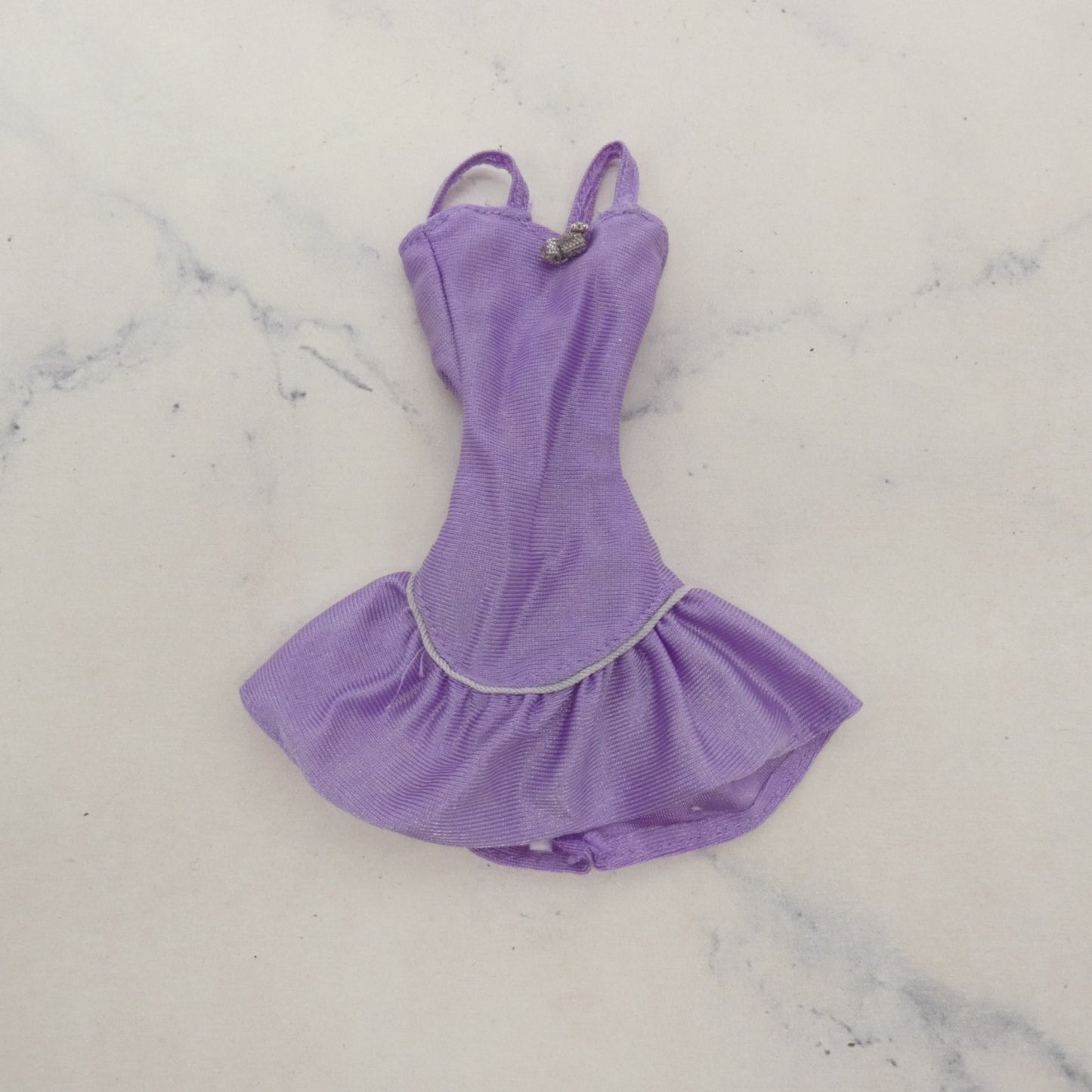 Barbie Doll Dress Purple Tank Sleeveless 90s Genuine Mattel Fits Fashionistas