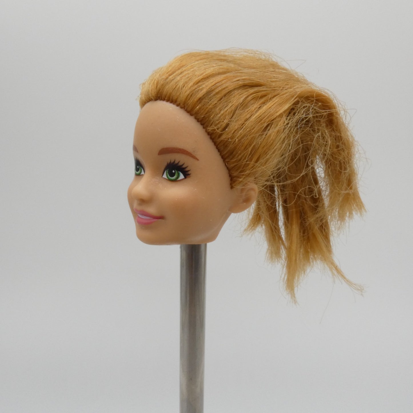 Barbie Team Stacie Camping Doll Head Green Eyes No Ponytail 2020 Mattel GJB58