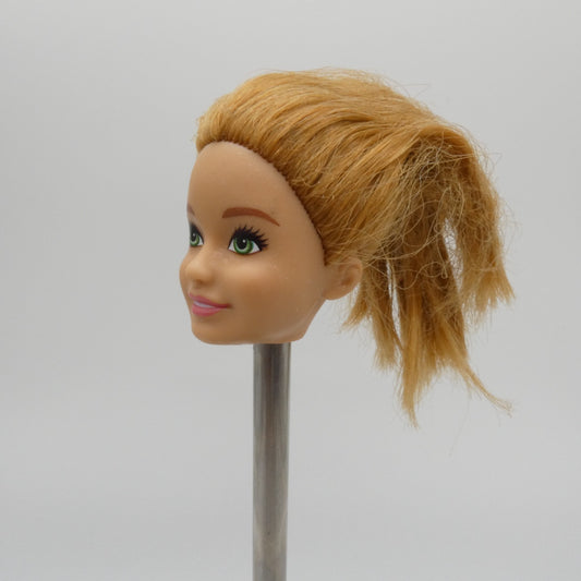Barbie Team Stacie Camping Doll Head Green Eyes No Ponytail 2020 Mattel GJB58