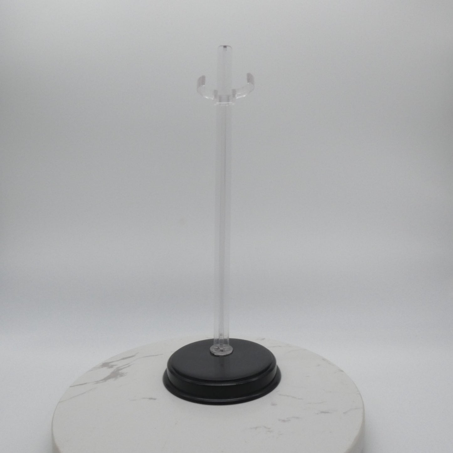 Barbie Ken Doll Display Stand Black Base Clear Post 2025 Signature Basics Mattel