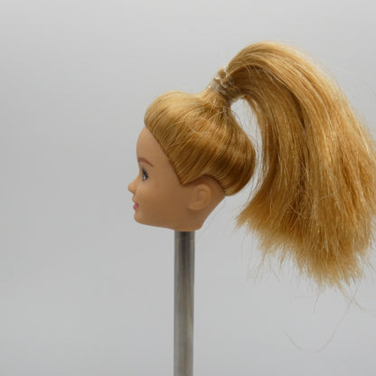 Barbie It Takes Two Stacie Doll Head Green Eyes Strawberry Blonde 2022 HDF70