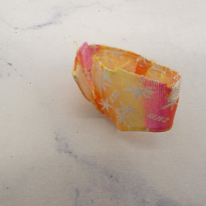 Barbie Doll Size Shorts Orange Ombre Beach Hot Pants Raw Hem Fits Fashionistas