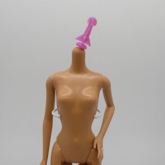 Barbie Doll Original Fashionistas Body With White Ring on Left Hand Mattel 2010s