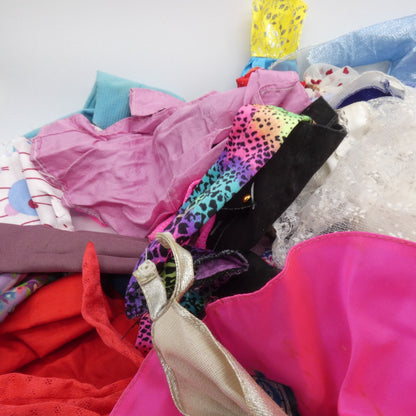 TLC Doll Size Clothing Remnants For Repair Lot C Barbie Ken Clone Varies 1 Pound