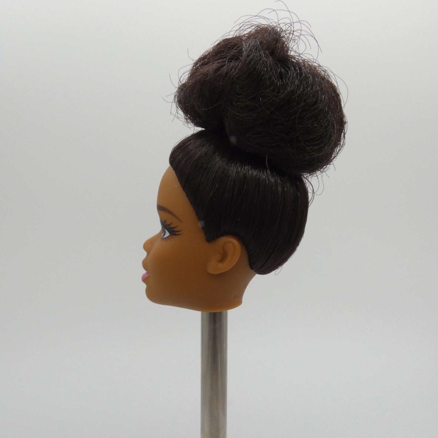 Barbie Doll Head Asha Face AA Medium Dark Skin Curly Hair 2020 Mattel GJL61