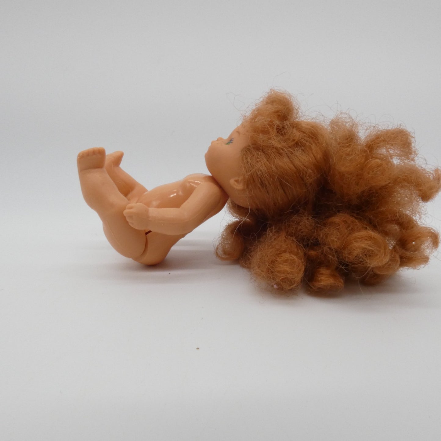 Heart Family Baby Doll Red Curly Hair Barbie Mattel Toddler Fashion Play Line F6