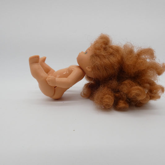 Heart Family Baby Doll Red Curly Hair Barbie Mattel Toddler Fashion Play Line F6