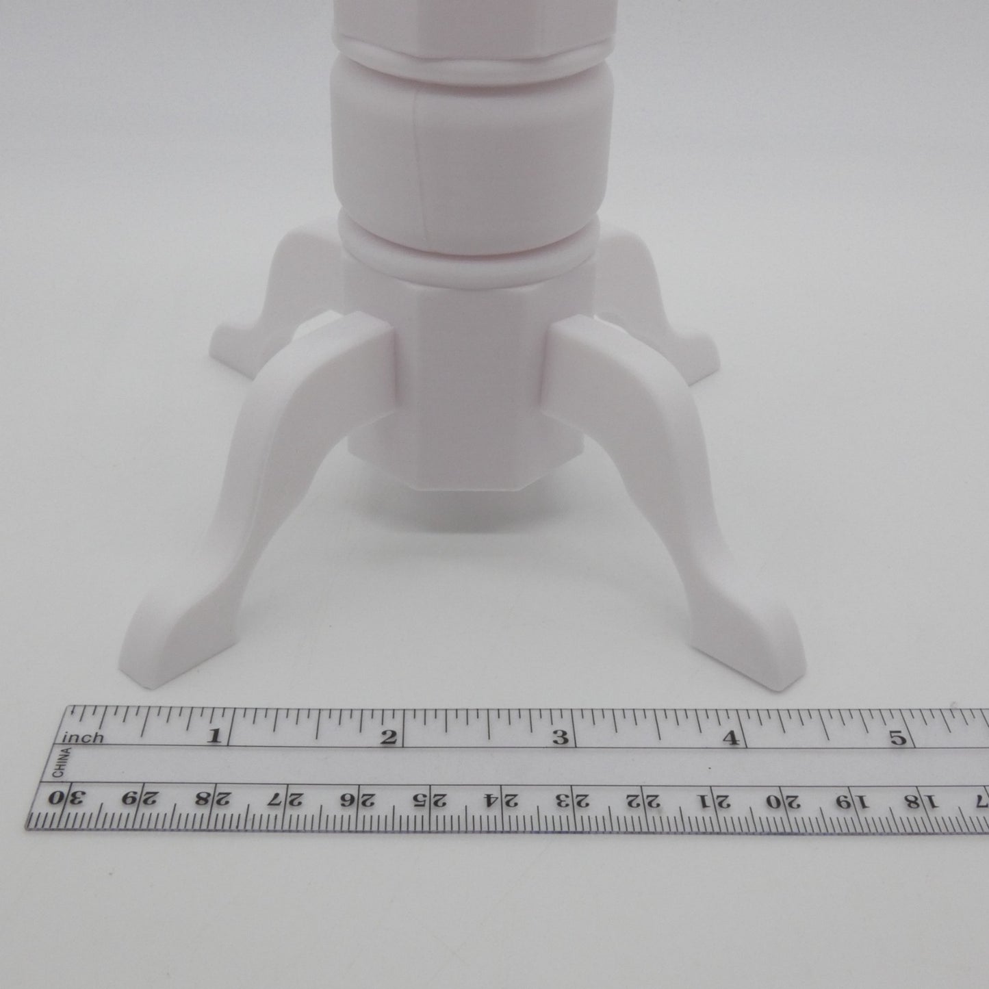 1/6 Scale Doll Furniture Round Dining Table All White Barbie Integrity Diorama