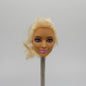 Barbie Doll Head Violet Face Damaged Hair FOR REROOT 2023 Cutie Reveal HKR06