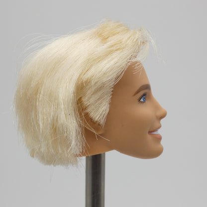 Barbie The Movie Ken Doll Head Only Rooted Non-Styled Hair 2023 Mattel HPJ97