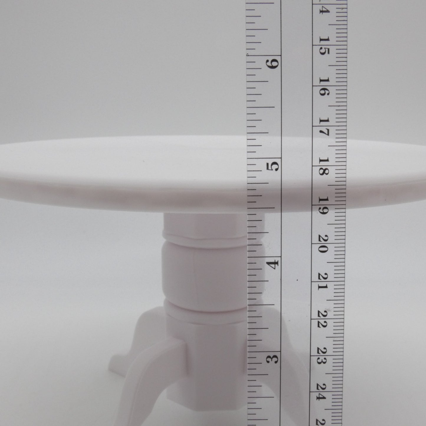 1/6 Scale Doll Furniture Round Dining Table All White Barbie Integrity Diorama