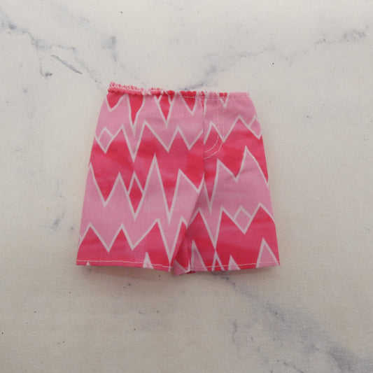 Barbie Ken Dolphin Magic Doll Board Shorts Swimsuit Pink Zigzag 2016 Mattel