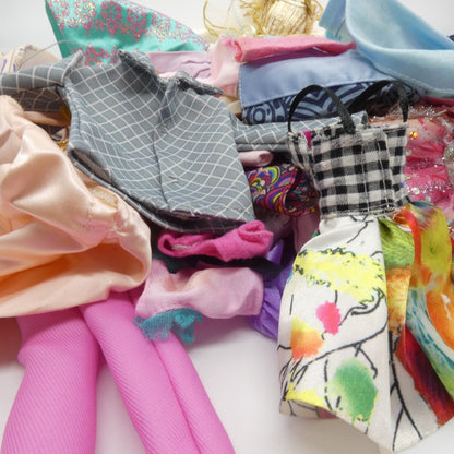 TLC Doll Size Clothing Remnants For Repair Lot A Barbie Ken Clone Varies 1 Pound