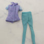 Barbie Farm Vet Doll Outfit Purple Fleece Vest Top Turquoise Leggings 2016 DHB71