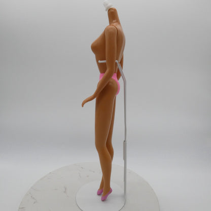 Barbie Doll Superstar Era Body Only TNT Molded Ballet Shoes Mattel 80s Indonesia