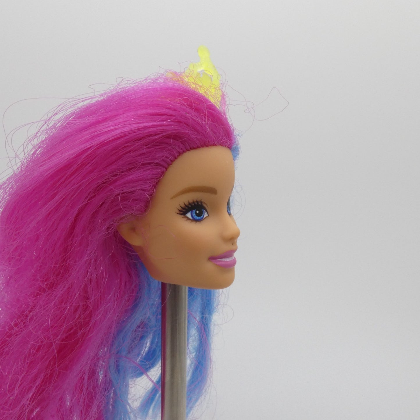 Barbie Dreamtopia Mermaid Doll Head Millie Face With Tiara 2019 Mattel GJK08