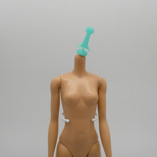 Barbie Lost Birthday Fashionistas Doll Body Straight Arms 2021 Mattel GTM82