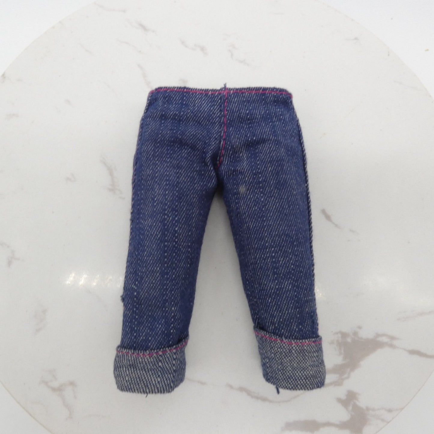 Barbie Fashion Fever Doll Capri Pants Blue Jeans 2007 Mattel Beach Glam K8383