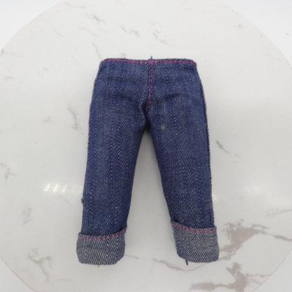 Barbie Fashion Fever Doll Capri Pants Blue Jeans 2007 Mattel Beach Glam K8383