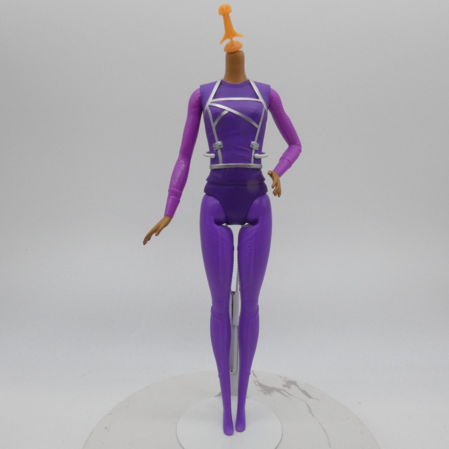 Barbie Star Light Adventure Galaxy Sal-Lee Doll Body Purple Molded Bodysuit 2015