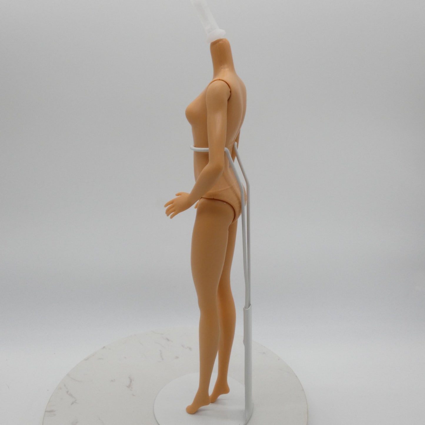 Barbie Doll Fashionistas Body Medium Light Neutra Skin 2018 Mattel FXN96