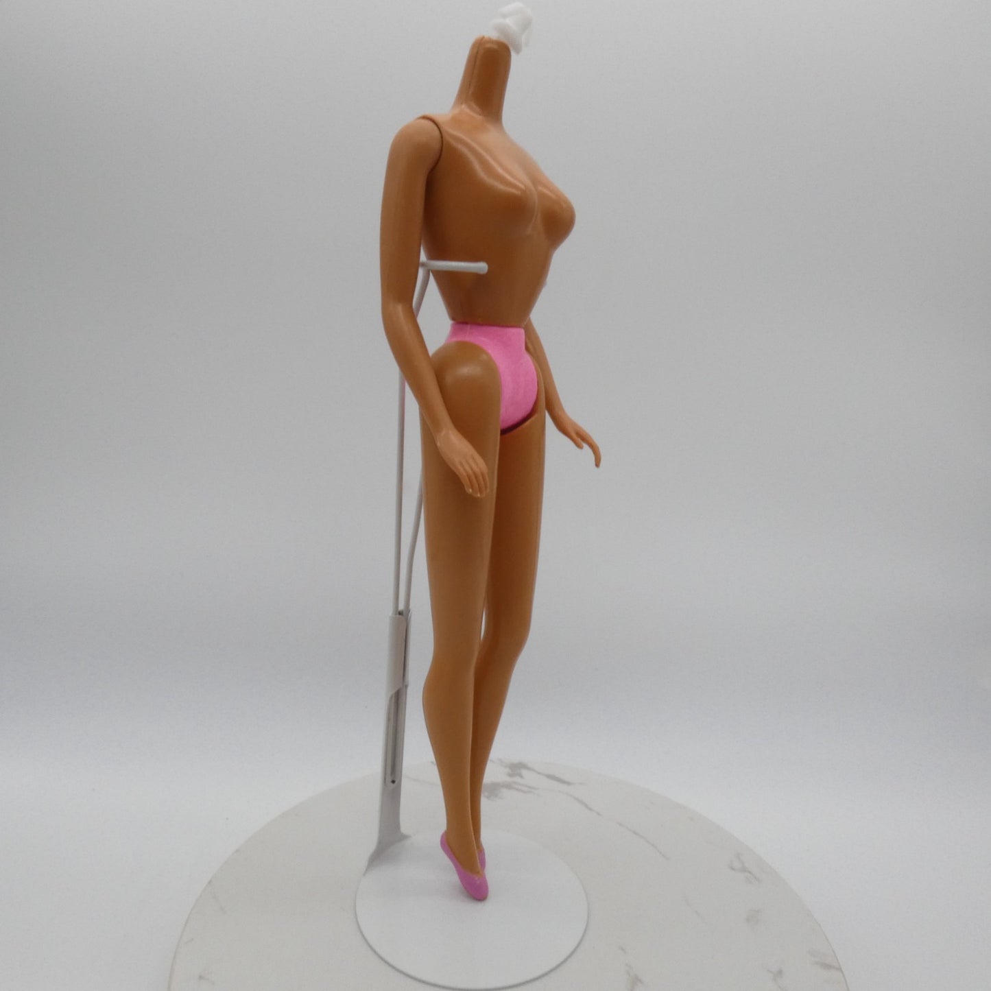 Barbie Doll Superstar Era Body Only TNT Molded Ballet Shoes Mattel 80s Indonesia