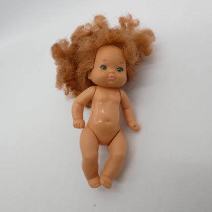 Heart Family Baby Doll Red Curly Hair Barbie Mattel Toddler Fashion Play Line F6