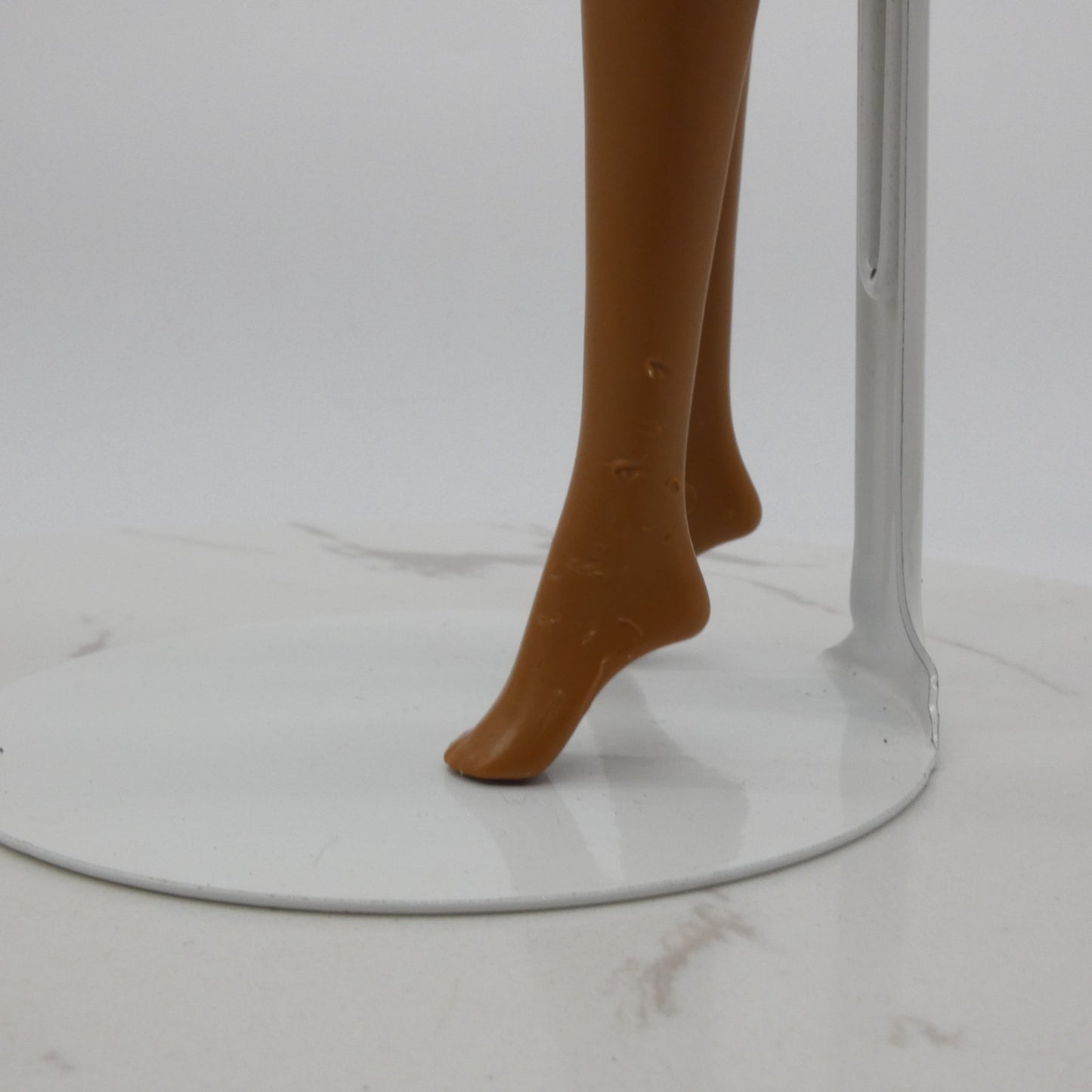 Barbie Fashionistas 185 Doll Body Only Heel Feet AA Dark Skin 2022 Mattel HBV17