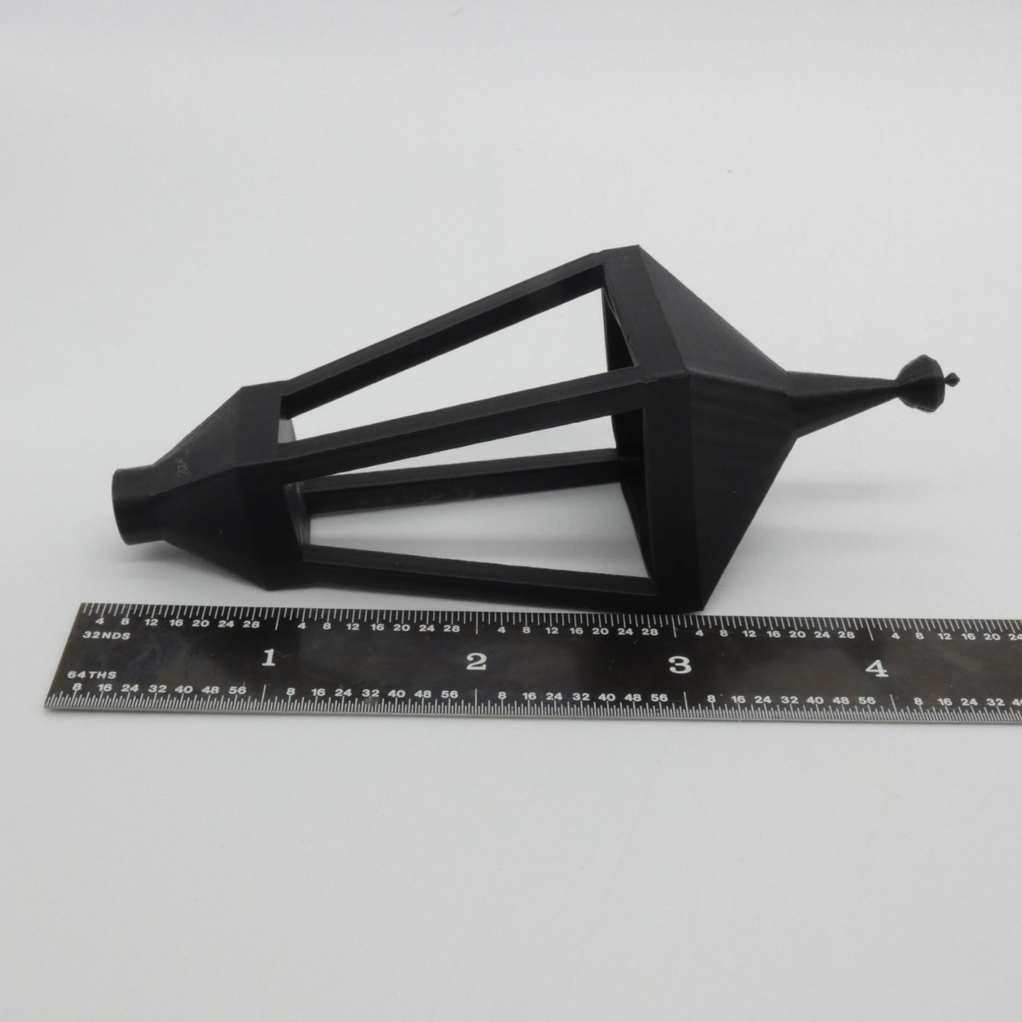 1/6 Scale Doll Decor Black 2 Piece Street Light Tall Lamppost Barbie Diorama