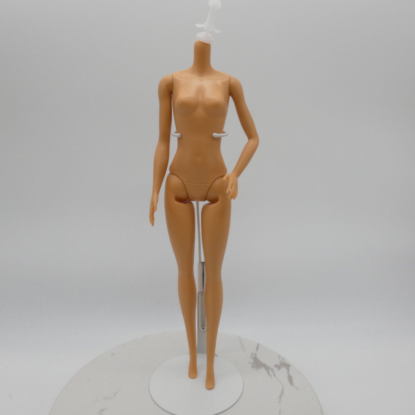 Barbie Doll Fashionistas Body Medium Light Neutra Skin 2018 Mattel FXN96