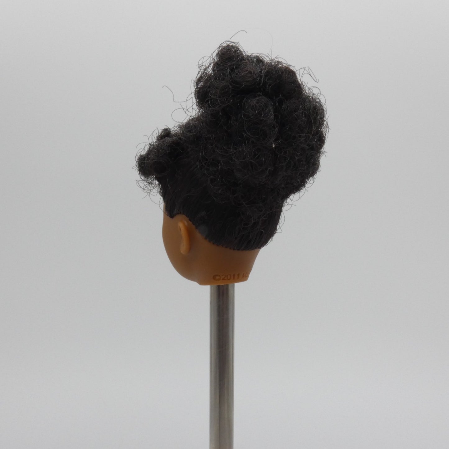 Barbie Fashionistas 185 Doll Head Mbili Face AA Dark Skin Freckles 2022 HBV17