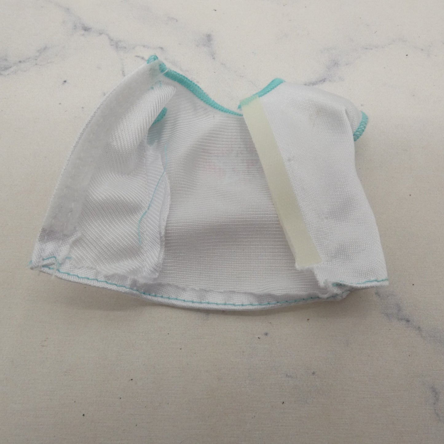 Barbie Doll Top White Shirt Short Sleeve Fashion Pack 2018 Mattel FFF59