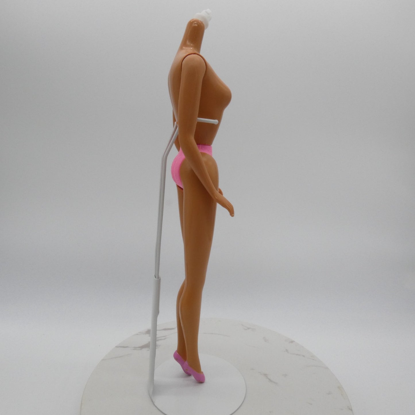 Barbie Doll Superstar Era Body Only TNT Molded Ballet Shoes Mattel 80s Indonesia