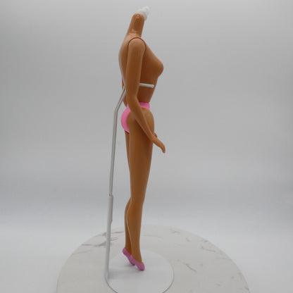 Barbie Doll Superstar Era Body Only TNT Molded Ballet Shoes Mattel 80s Indonesia