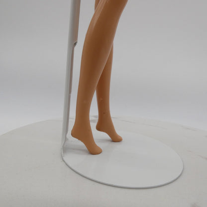 Barbie Doll Fashion Fever Body Bellybutton Molded Swimsuit Heel Feet Mattel 2000