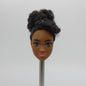 Barbie Fashionistas 185 Doll Head Mbili Face AA Dark Skin Freckles 2022 HBV17